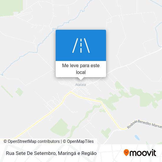 Rua Sete De Setembro mapa