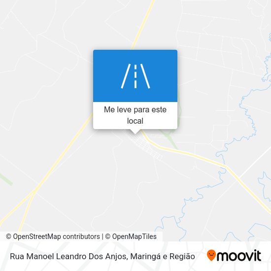 Rua Manoel Leandro Dos Anjos mapa