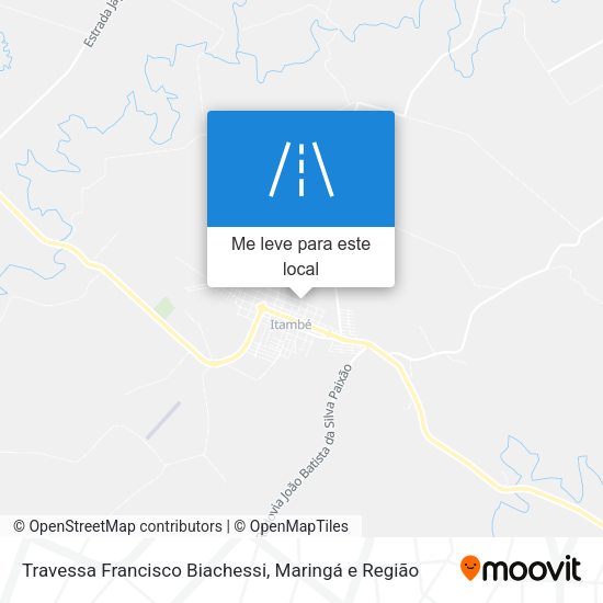 Travessa Francisco Biachessi mapa