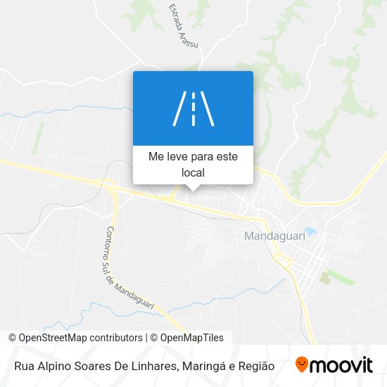 Rua Alpino Soares De Linhares mapa