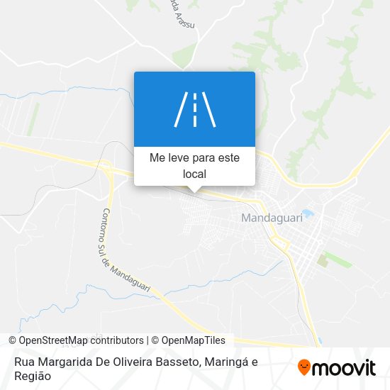 Rua Margarida De Oliveira Basseto mapa