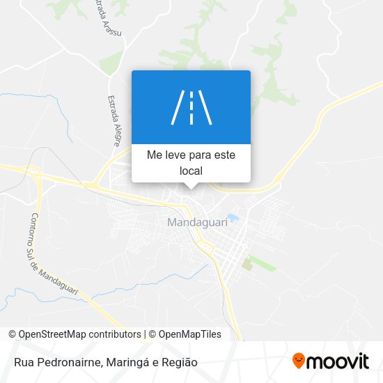 Rua Pedronairne mapa