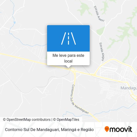 Contorno Sul De Mandaguari mapa