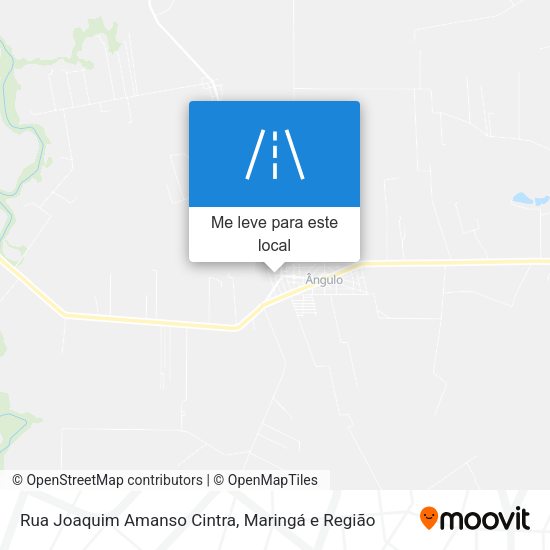 Rua Joaquim Amanso Cintra mapa