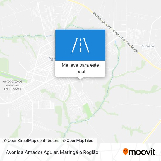 Avenida Amador Aguiar mapa