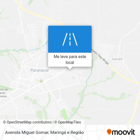 Avenida Miguel Gomar mapa