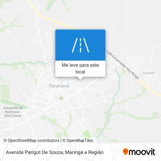Avenida Parigot De Souza mapa