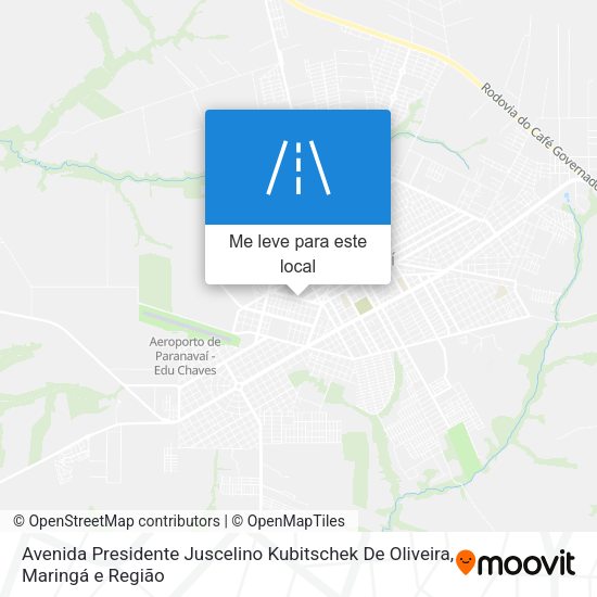 Avenida Presidente Juscelino Kubitschek De Oliveira mapa