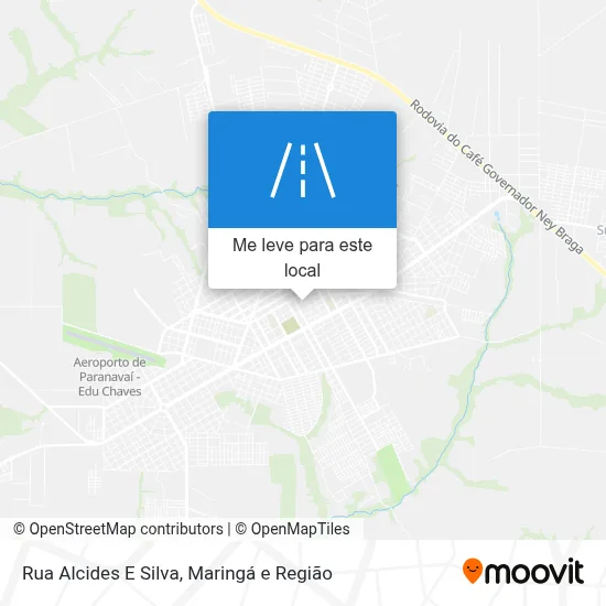 Rua Alcides E Silva mapa