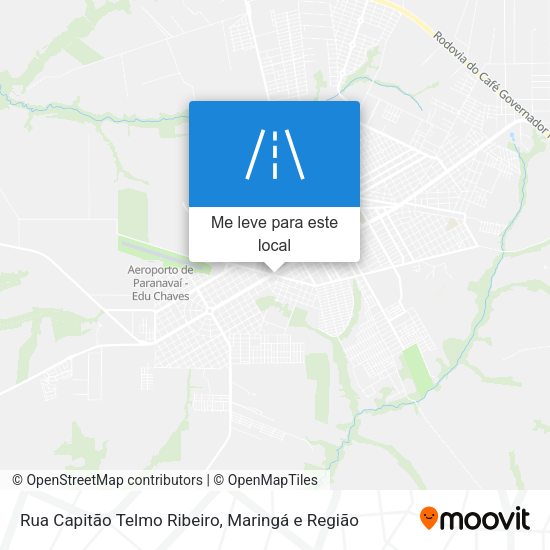Rua Capitão Telmo Ribeiro mapa