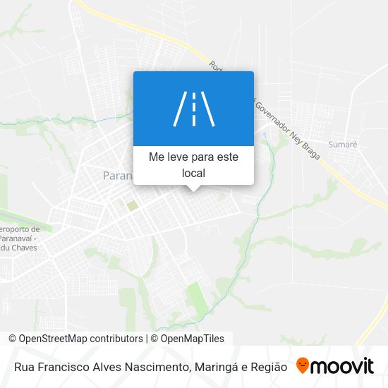 Rua Francisco Alves Nascimento mapa