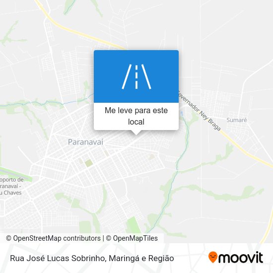 Rua José Lucas Sobrinho mapa