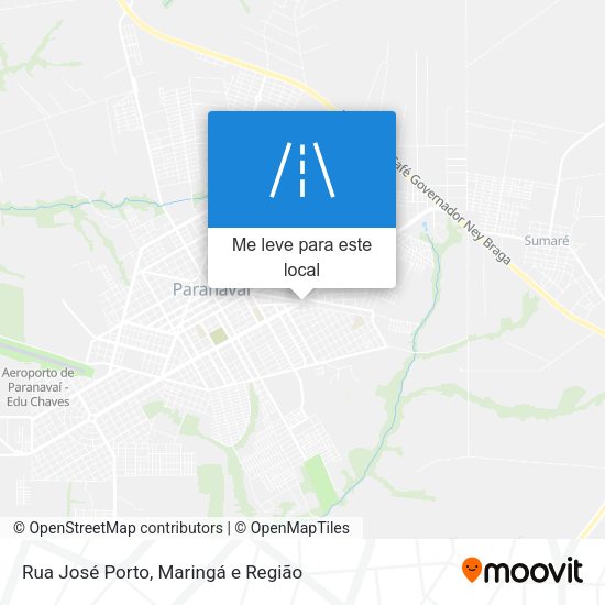 Rua José Porto mapa