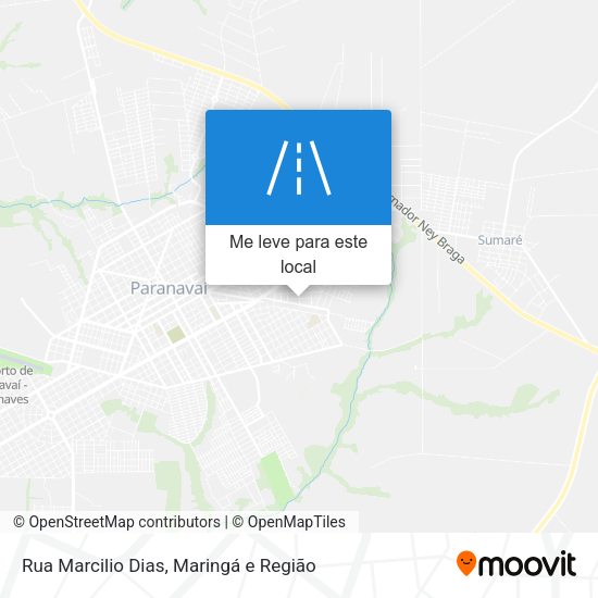 Rua Marcilio Dias mapa