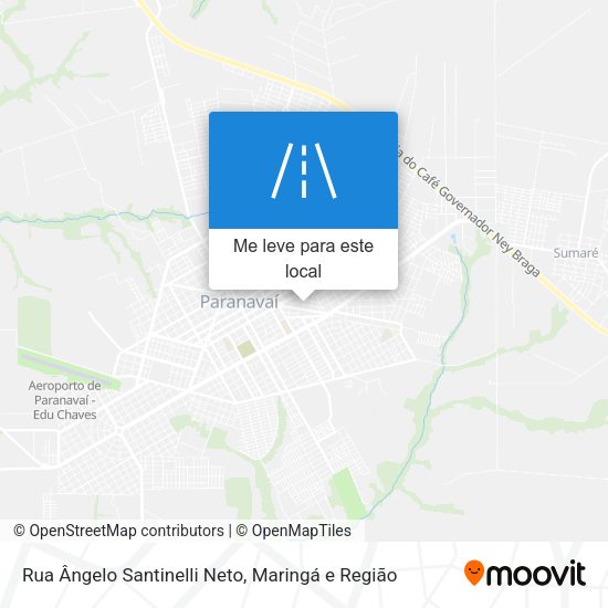 Rua Ângelo Santinelli Neto mapa