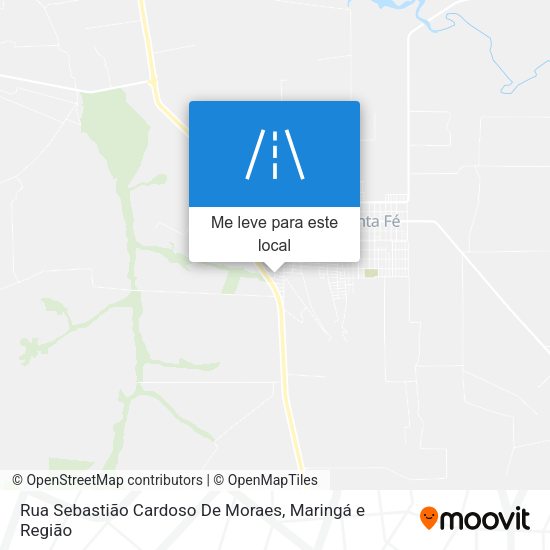 Rua Sebastião Cardoso De Moraes mapa