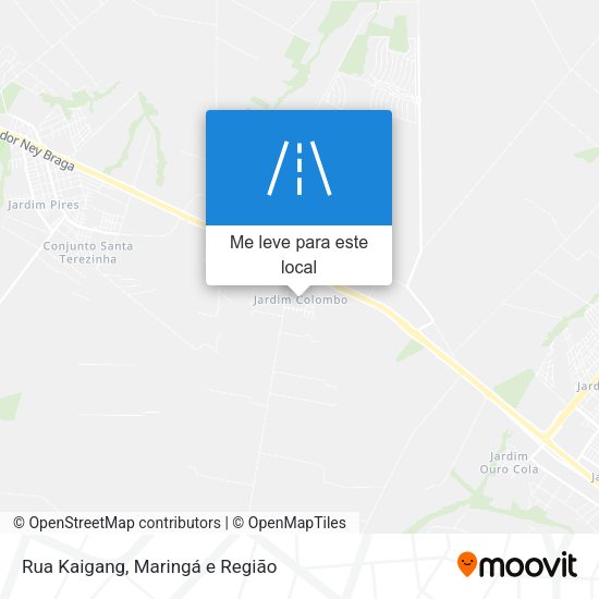 Rua Kaigang mapa
