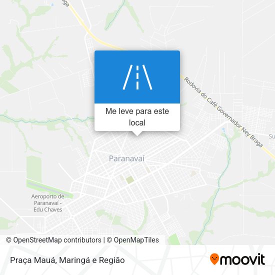 Praça Mauá mapa