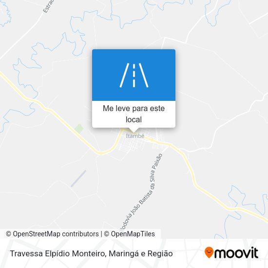 Travessa Elpídio Monteiro mapa