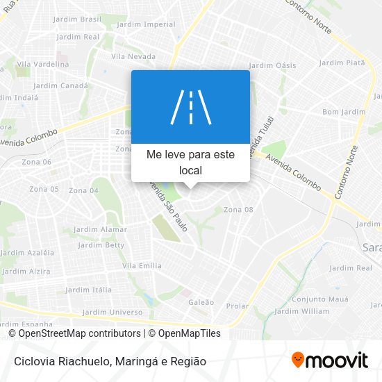 Ciclovia Riachuelo mapa