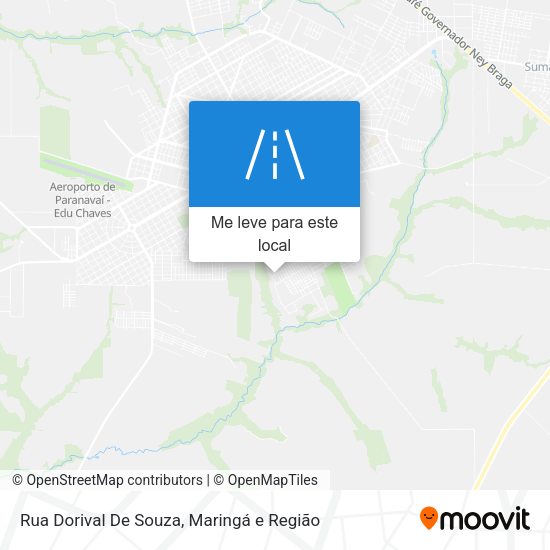 Rua Dorival De Souza mapa
