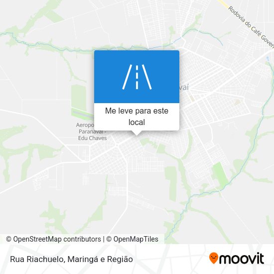 Rua Riachuelo mapa