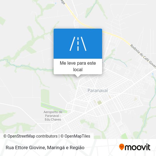 Rua Ettore Giovine mapa