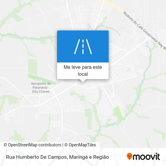 Rua Humberto De Campos mapa
