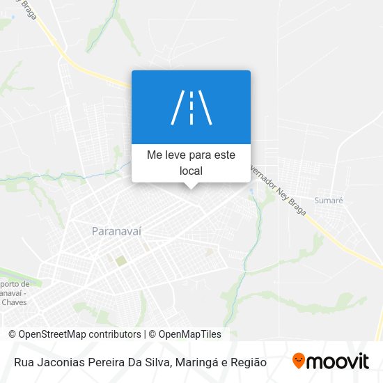 Rua Jaconias Pereira Da Silva mapa