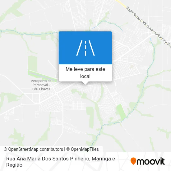 Rua Ana Maria Dos Santos Pinheiro mapa