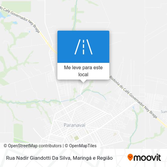 Rua Nadir Giandotti Da Silva mapa