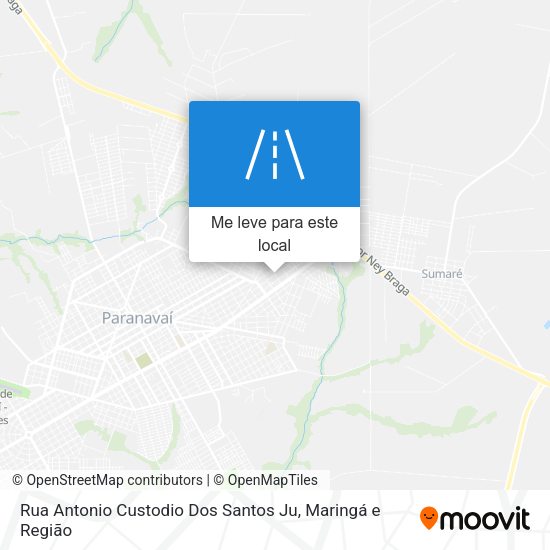 Rua Antonio Custodio Dos Santos Ju mapa