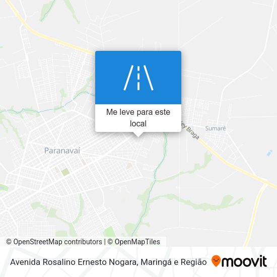 Avenida Rosalino Ernesto Nogara mapa