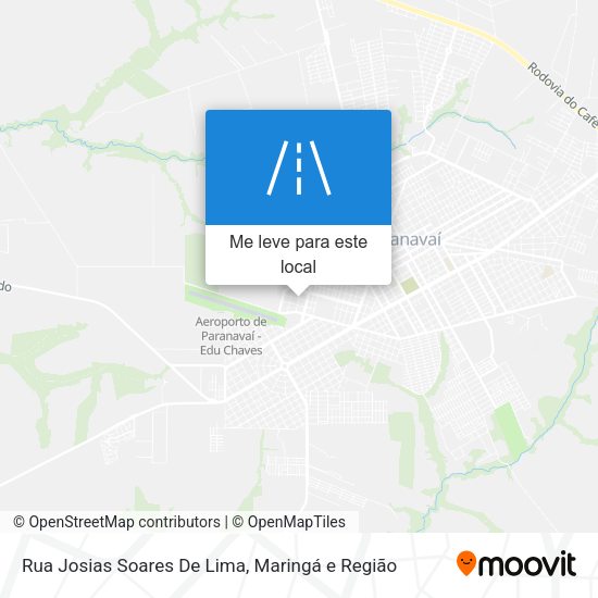 Rua Josias Soares De Lima mapa