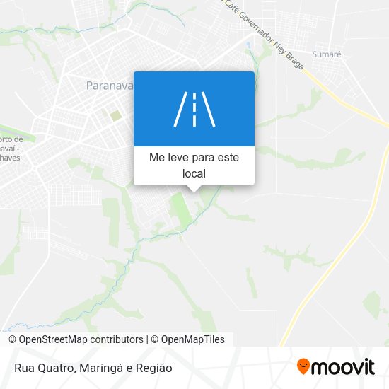 Rua Quatro mapa