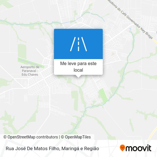 Rua José De Matos Filho mapa