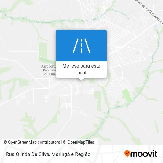 Rua Olinda Da Silva mapa
