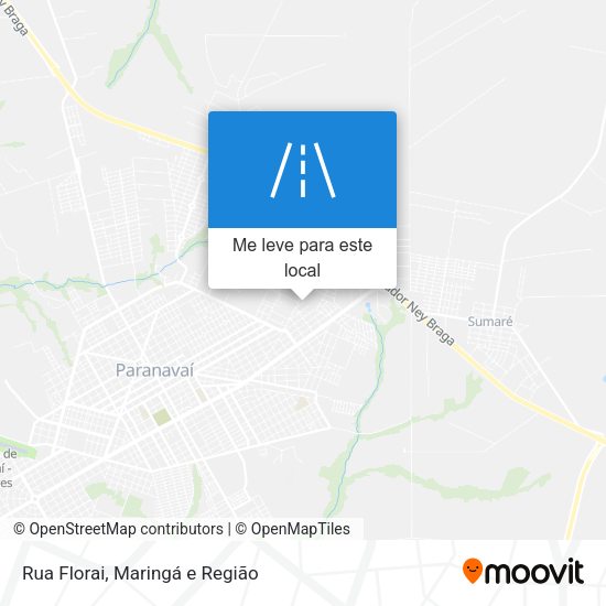 Rua Florai mapa