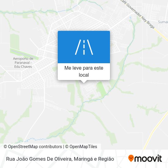 Rua João Gomes De Oliveira mapa