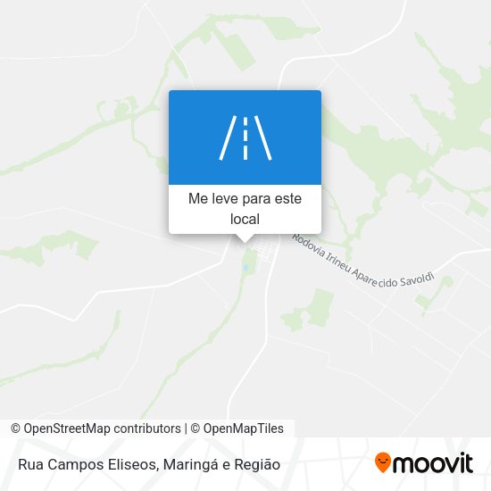 Rua Campos Eliseos mapa
