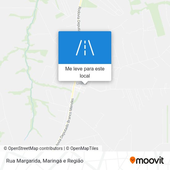 Rua Margarida mapa