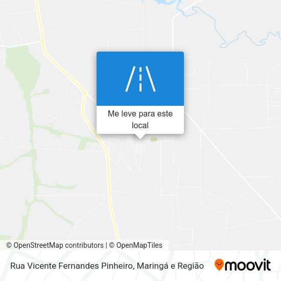 Rua Vicente Fernandes Pinheiro mapa