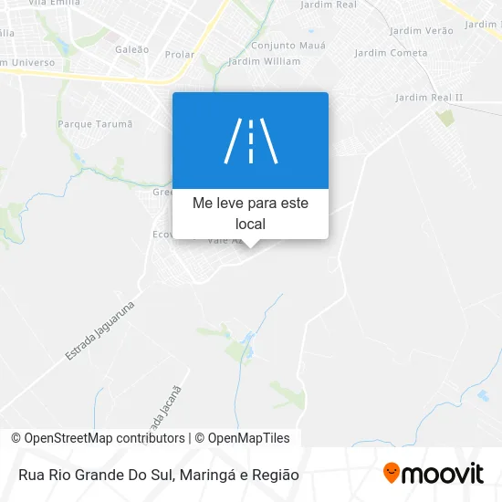 Rua Rio Grande Do Sul mapa
