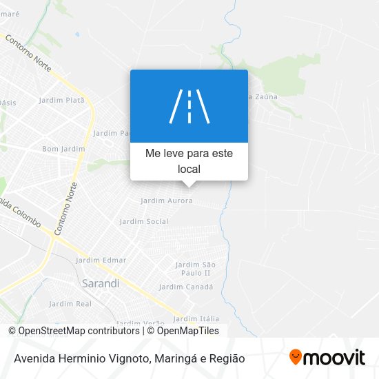 Avenida Herminio Vignoto mapa