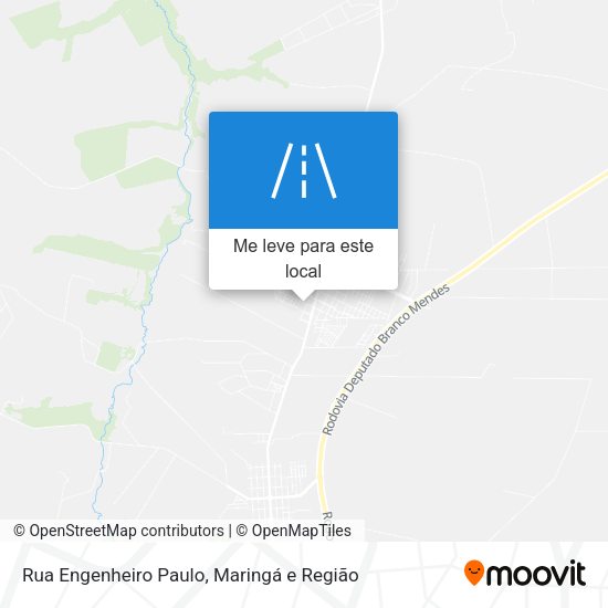 Rua Engenheiro Paulo mapa