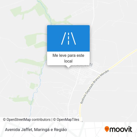 Avenida Jaffet mapa