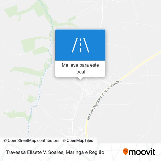 Travessa Elisete V. Soares mapa