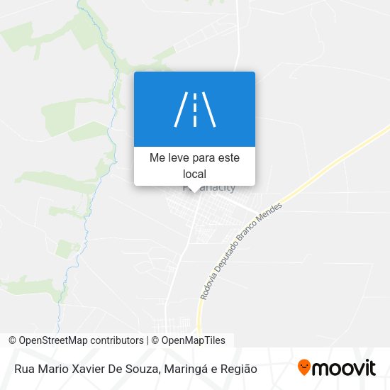 Rua Mario Xavier De Souza mapa