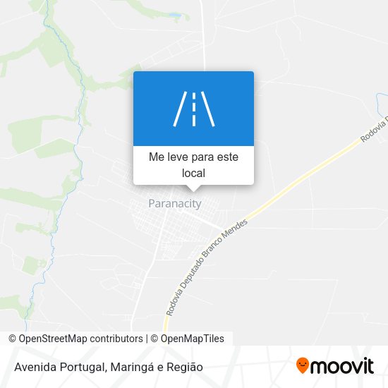 Avenida Portugal mapa