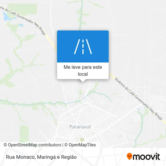 Rua Monaco mapa
